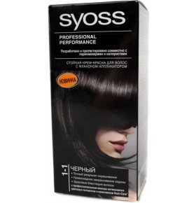 Краска для волос Syoss Color 1-1 Черный 1шт