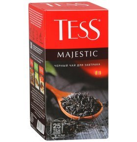 Чай черный Tess Маджестик 25х1,8г