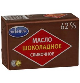 Масло шоколадное 60% Экомилк 180 гр