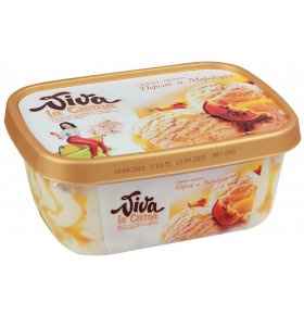 Мороженое Viva La Crema Персик и Маракуйя 1000 мл