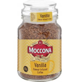 Кофе с ароматом ванили растворимый кружка Moccona 95 гр