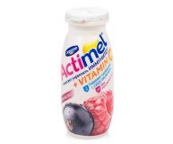 Продукт молочный Актимель обогащенный смородина и малина 2,5% Danone 100 гр