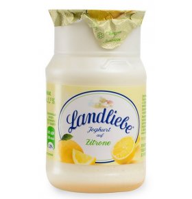 Йогурт с лимоном в бидончике, 3,2% Landliebe 150 гр