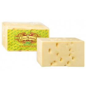Сыр твердый Эмменталер 48% Louis Philippe 4 кг