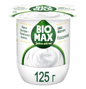 Питьевой йогурт Классический 1,6% Biomax 125 гр