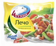 Замороженная овощная смесь Лечо 4 Сезона 400 гр