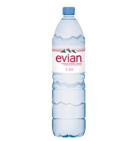 Вода минеральная без газа Эвиан 1,5л