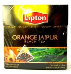 Чай Lipton Апельсиновый Джайпур 20*1.9г