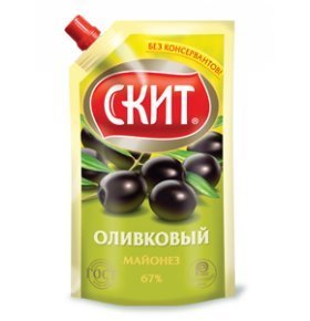 Майонез Скит оливковый 67% 225мл