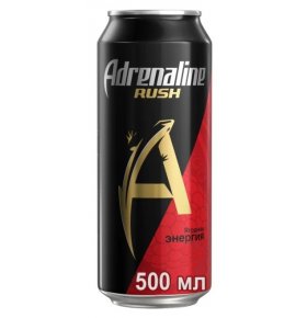 Энергетический напиток Juicy ягодная энергия Adrenaline Rush 0,449 л