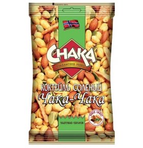 Смесь орехов и семечек Коктейль соленый Чака-Чака Chaka 70 гр