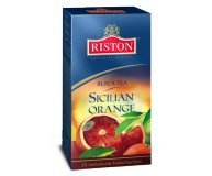 Черный чай Ристон с апельсином 25х1,5г