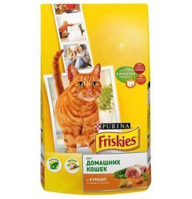 Корм для кошек Friskies с курицей 1.5кг