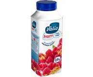 Йогурт питьевой малина и злаки 0,4% Валио 0,33 л