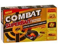 Ловушки для тараканов Combat Super Bait 6 шт