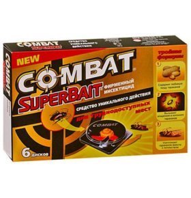 Ловушки для тараканов Combat Super Bait 6 шт