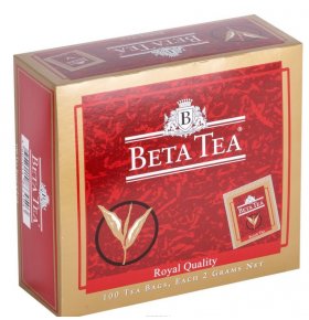 Чай черный Королевское качество Beta Tea 100 шт