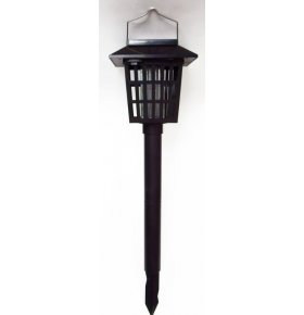 Лампа-ловушка для уничтожения летающих насекомых, на солнечных батарейках 15 х 15 х 57 см Ecotec