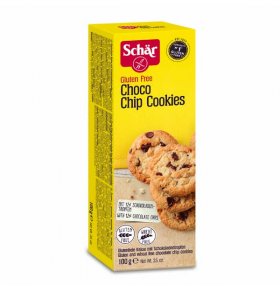 Печенье с шоколадной крошкой Dr.Schar Choco Chip Cookies 100 гр