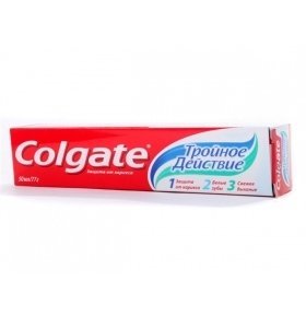 Паста зубная Colgate Triple Action 50мл