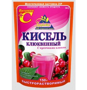 Кисель Клюквенный Здоровье 150 гр