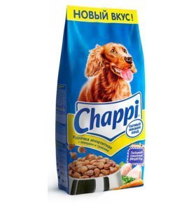 Корм для собак Chappi Курочка аппетитная с овощами и травами 15кг
