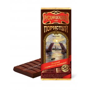 Шоколад Русский шоколад темный пористый 90 гр
