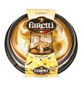 Торт ваниль Faretti 400 гр