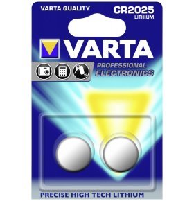 Батарейки Varta Professional Electronics CR 2025 2 шт