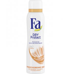 Дезодорант-аэрозоль Dry Protect Прикосновение Льна Fa 150 мл