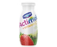 Продукт молочный обогащенный витамином С Актимель Киви клубника 2,5% Danone 100 гр