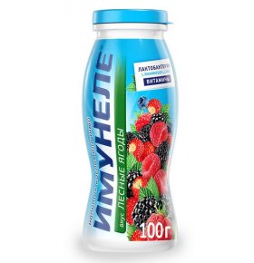 Напиток кисломолочный с соком и пюре лесные ягоды 1,2% Neo имунеле 100 гр