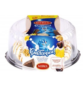 Торт бисквитный Сметанин Mirel 800 гр