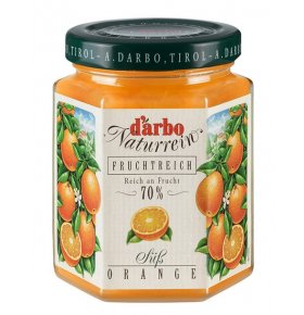 Конфитюр сладкий апельсин Darbo 200 гр