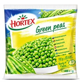 Зеленый горошек Hortex 400 гр