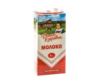 Молоко Домик в деревне 6% 950г