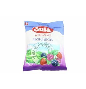 Леденцы без сахара Лесная ягода Sula 60 гр