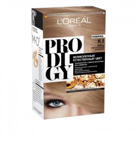 Краска для волос L'Oreal Prodigy Оттенок 8.1 Кварц, 1 шт
