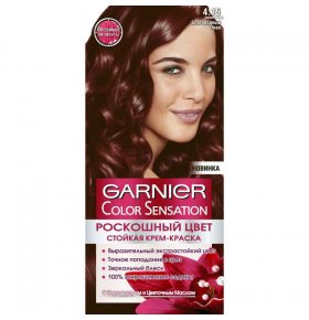 Стойкая крем-краска для волос Color Sensation, Роскошь цвета оттенок 4.15, Благородный опал Garnier