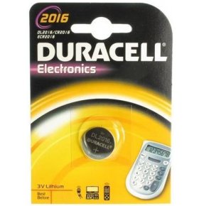 Батарейка Duracell 2016 CR2016