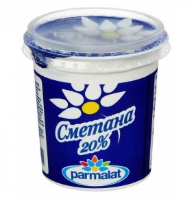 Сметана 20% Parmalat 400 мл