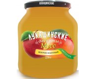 Мусс яблочно-манговый экзотик Лукашинские десерты 370 гр
