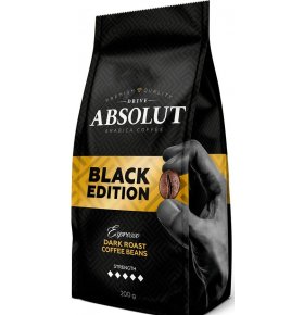 Кофе зерновой Absolut Drive Black Edition 200 гр