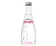 Вода минеральная не газированная Evian 0,33 л