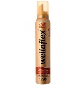 Пена для волос Wellaflex блеск-эффект 200мл