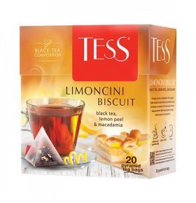 Чай черный Tess Лимоничини 20х1,8г