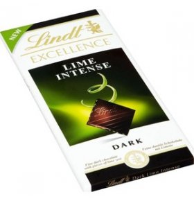 Шоколад Excellence лайм Lindt 100 гр