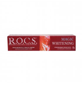 Зубная паста Magic Whitening Волшебное отбеливание R.o.c.s. 74 мл