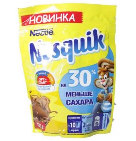 Какао меньше сахара Nesquik 135 гр