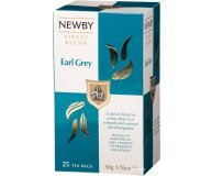 Чай черный байховый с бергамотом Newby Earl Grey 25х2г